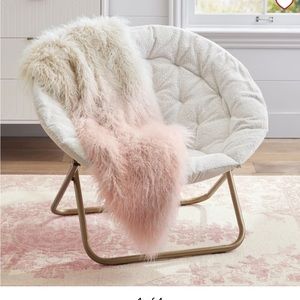 Pbteen Monique Lhuillier Faux-Fur Ombre Throw